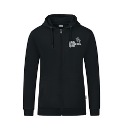 Kapuzenjacke Organic schwarz